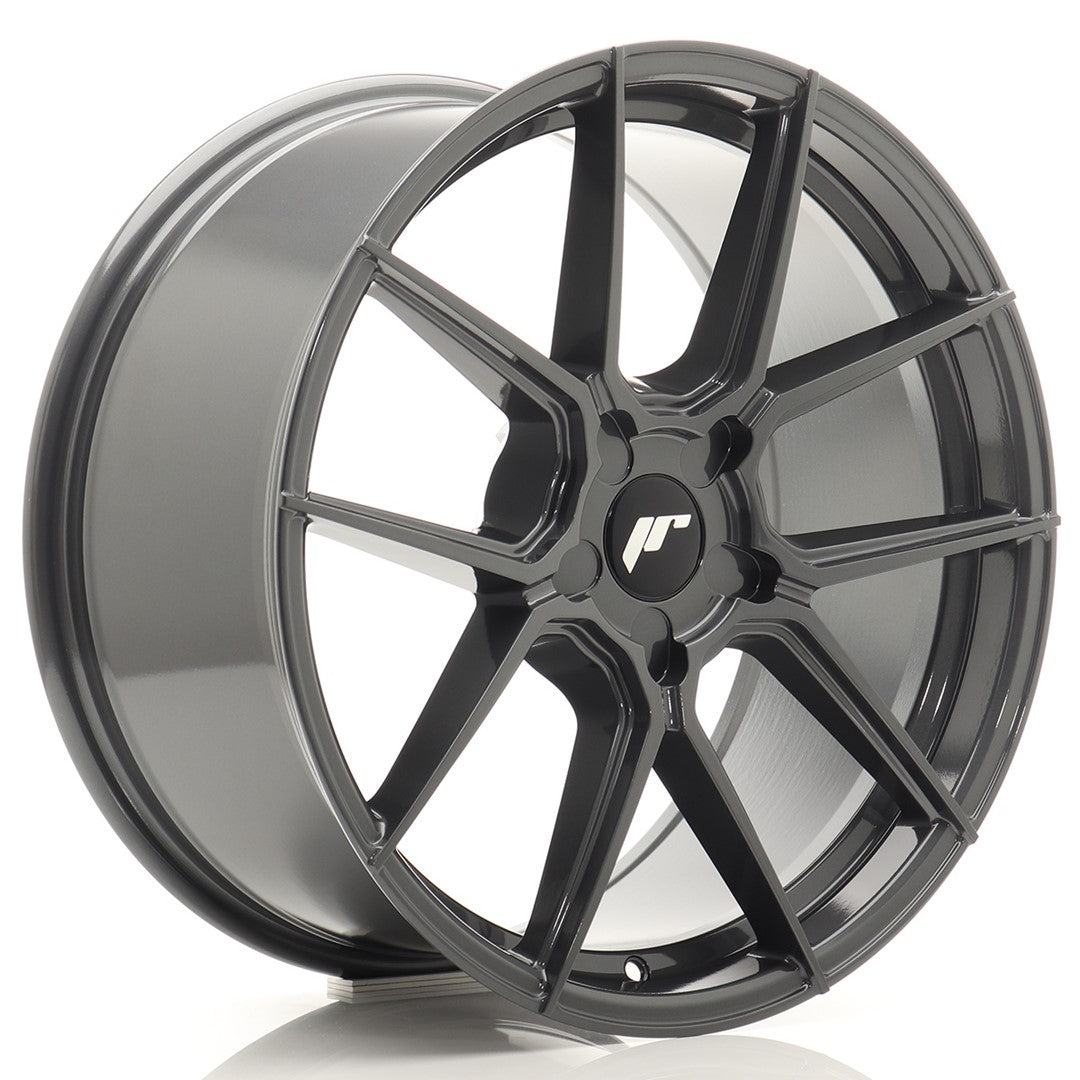 Alu kola Japan Racing JR30 19x8 ET20-40 5H Blank Hyper Gray