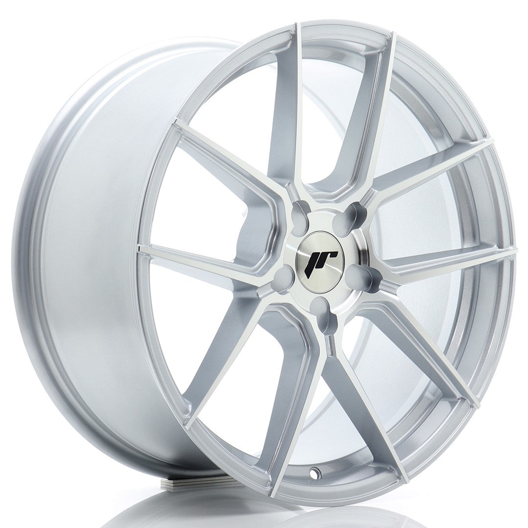 Alu kola Japan Racing JR30 19x8 ET20-40 5H BLANK Silver Machined Face