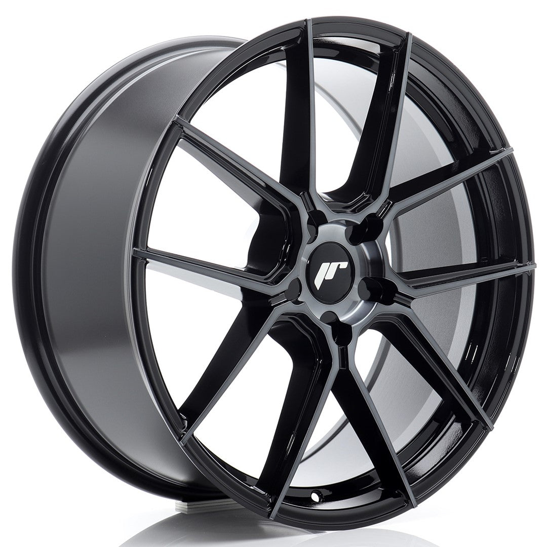 Alu kola Japan Racing JR30 20x8 ET20-40 5H BLANK Black Machined w/Tinted Face