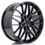 Alu kola Japan Racing JR38 20x8,5 ET20-45 5H BLANK Black Machined w/ Tinted Face