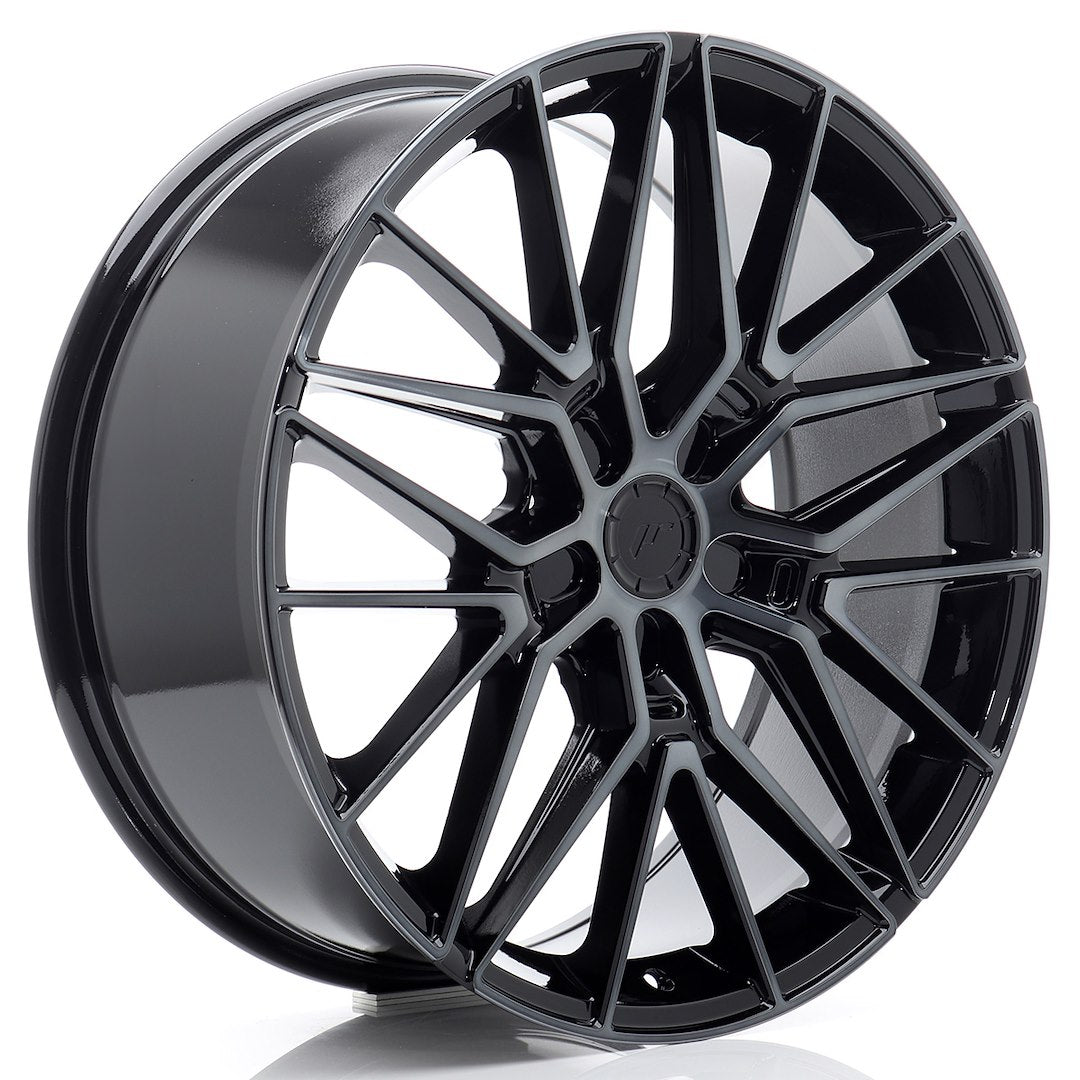 Alu kola Japan Racing JR38 20x8,5 ET20-45 5H BLANK Black Machined w/ Tinted Face