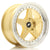 Alu kola Japan Racing JR6 17x8 ET20-35 5H BLANK Gold w/ Machined Lip