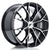 Alu kola Japan Racing JR49 17x8 ET20-40 4H BLANK Gloss Black Machined Face