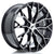 Alu kola Japan Racing JR49 18x8 ET20-42 5H BLANK Gloss Black Machined Face