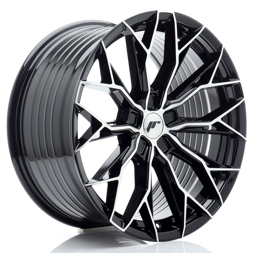 Alu kola Japan Racing JR49 19x9,5 ET20-45 5H BLANK Gloss Black Machined Face | Wheelsup.cz