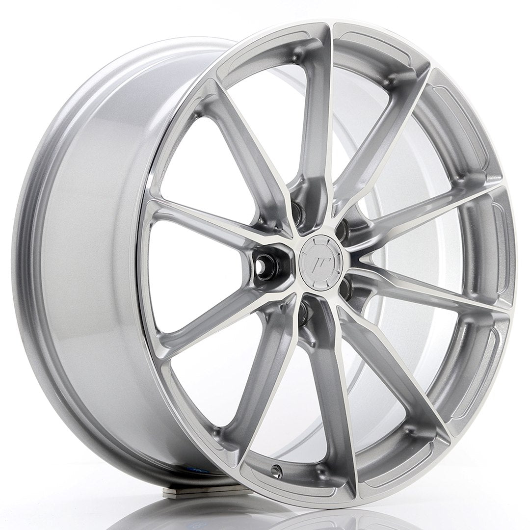Alu kola Japan Racing JR37 19x8,5 ET35 5x120 Silver Machined Face | Wheelsup.cz