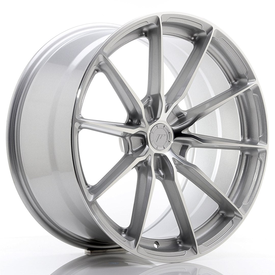 Alu kola Japan Racing JR37 20x10 ET25 5x112 Silver Machined Face | Wheelsup.cz