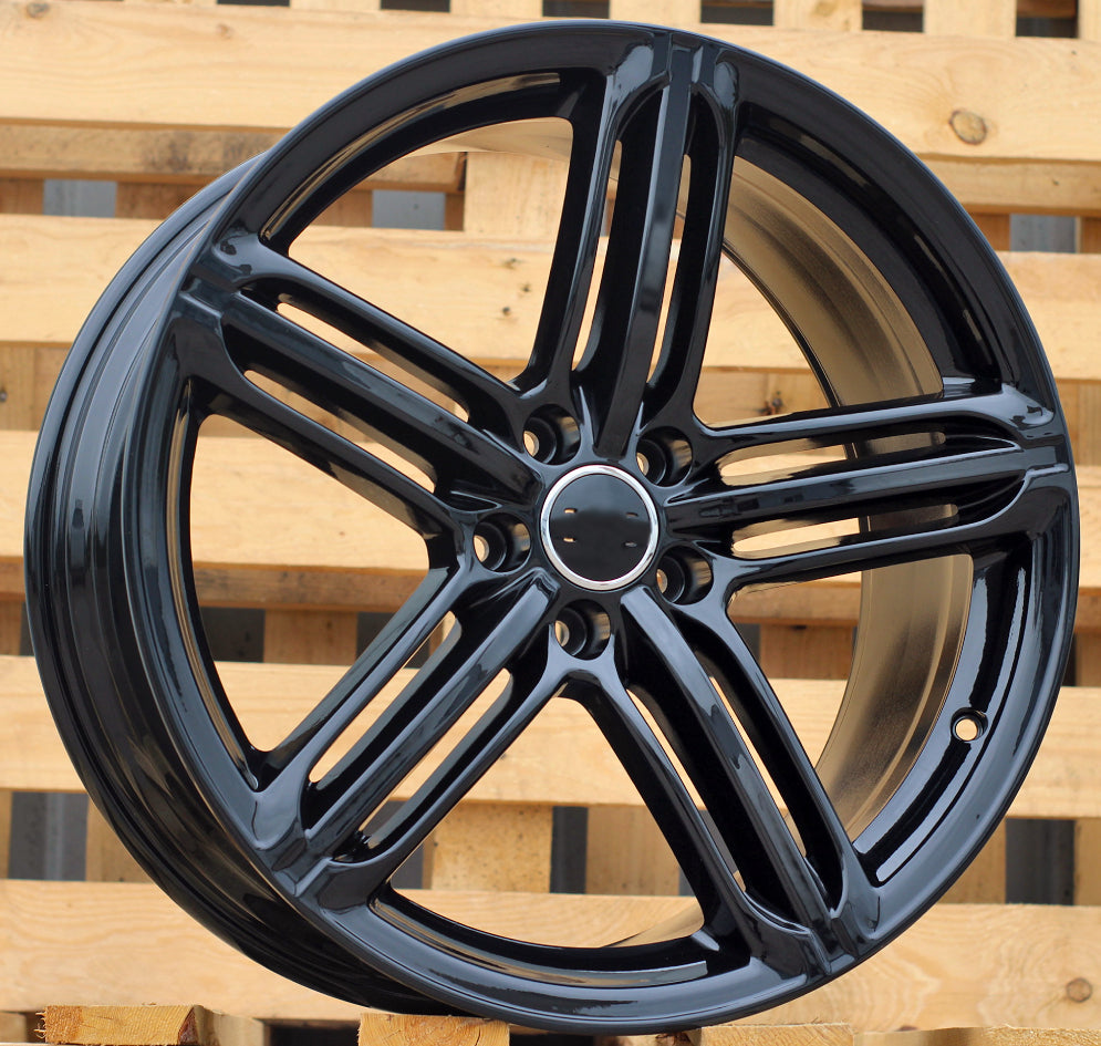 Alu kola pro Audi XF657 9x20 5x130 ET50 71.6 černá