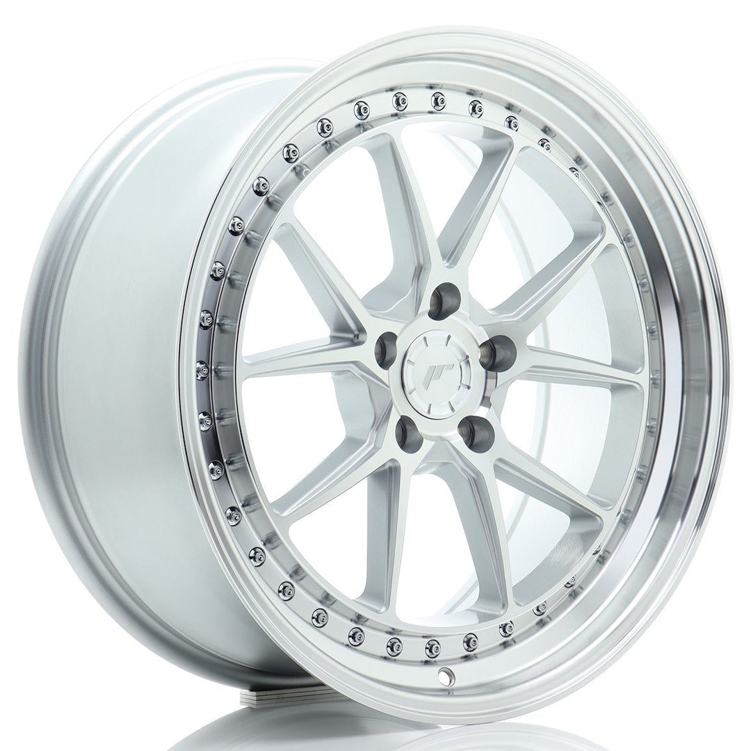 Alu kola Japan Racing JR39 19x8,5 ET35 5x112 Silver Machined Face | Wheelsup.cz