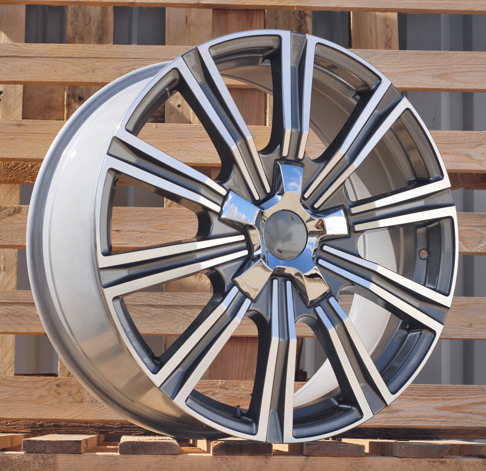 Alu kola pro Toyota B1149 8.5x20 5x150 ET60 110.1 Grey Polished