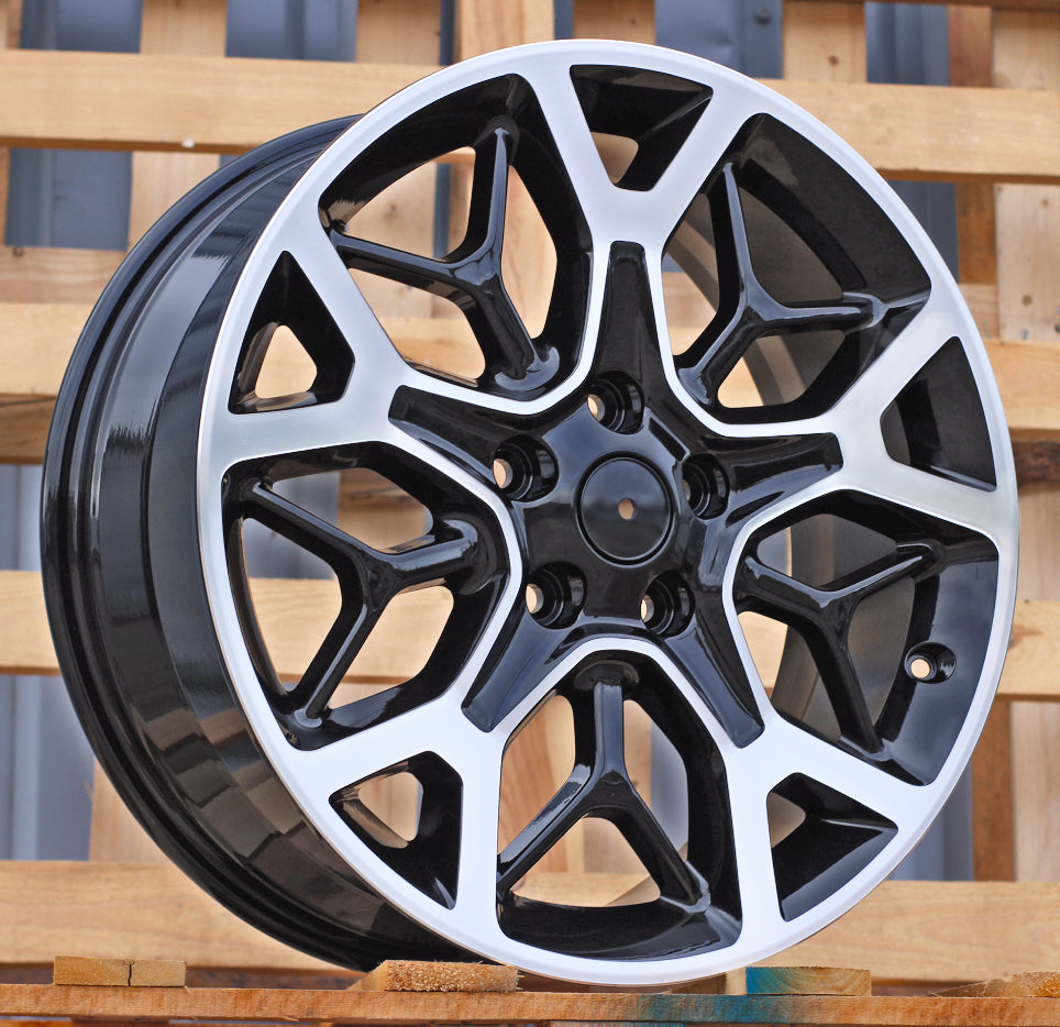 Alu kola pro Jeep A5807 8x20 5x127 ET56 71.6 černá