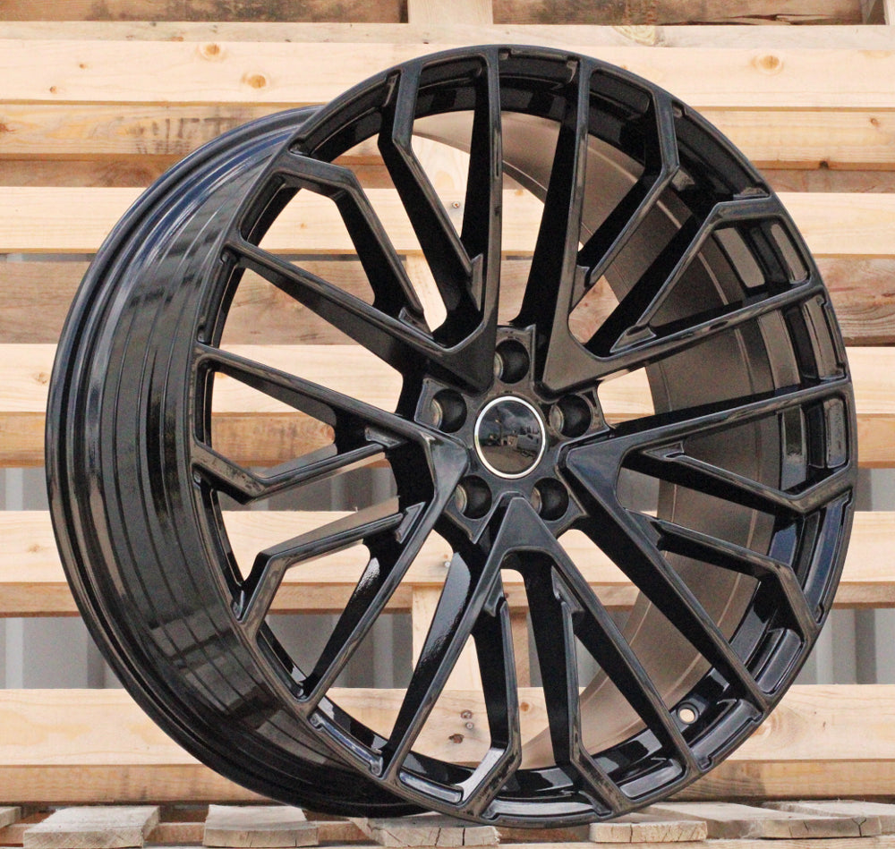 Alu kola pro Audi 3S1261 9.5x22 5x112 ET26 66.6 Gloss Black