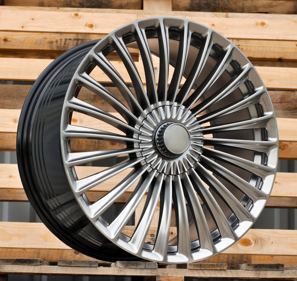 Alu kola pro Mercedes FBX202 8.5x19 5x112 ET40 66.6 Hyper Black