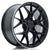 Alu kola Japan Racing JR51 18x8 ET20-45 5H BLANK Satin Black w/ Machined Lip