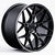 Alu kola Japan Racing JR51 20x10,5 ET15-35 5H BLANK Satin Black w/ Machined Lip
