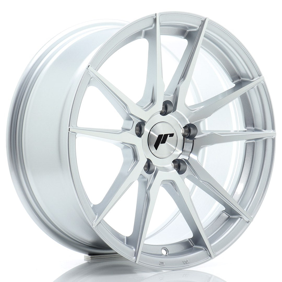Alu kola Japan Racing JR21 17x8 ET35 5x112 Silver Machined Face