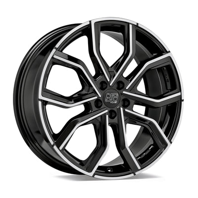 Alu kola MSW 41 8,5x20 5x120 ET41 72,6 černá WheelsUp