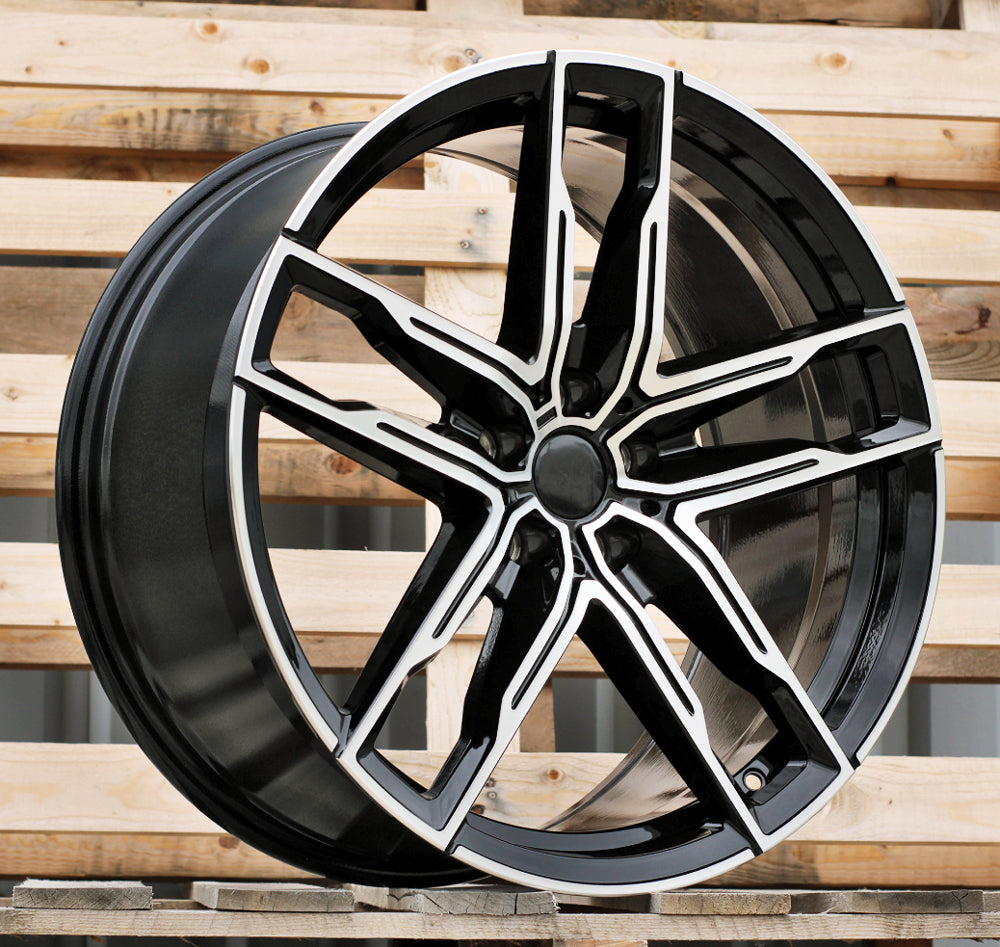 Alu kola pro BMW H3076F 8.5x20 5x112 ET25 66.6 Black Polished