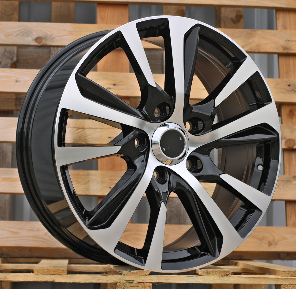 Alu kola pro Toyota B1447 8.5x21 5x150 ET60 110.5 Black Polished | Wheelsup.cz