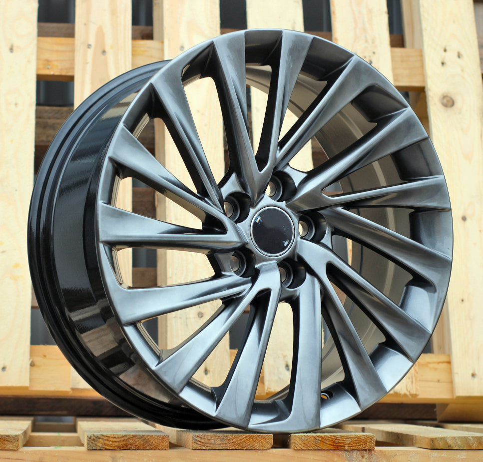 Alu kola pro Lexus B5716 8x18 5x114.3 ET42 60.1 Hyper Black