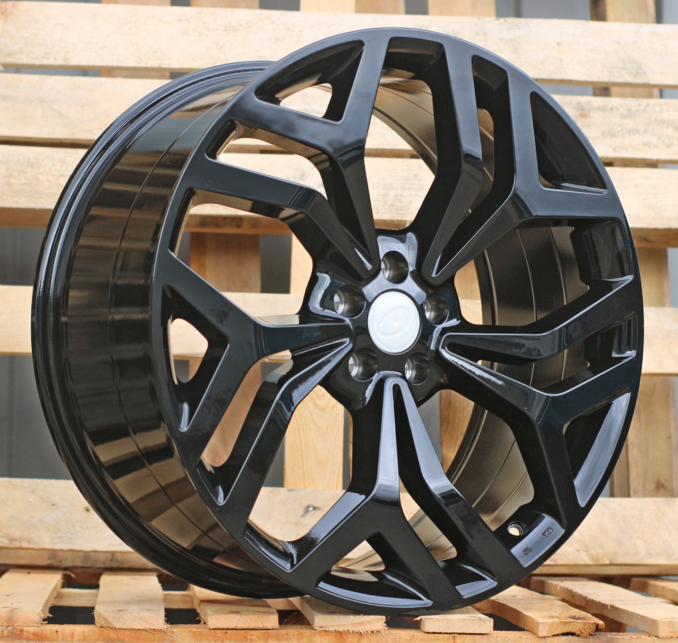 Alu kola pro Land Rover D5316 9.5x21 5x108 ET43 Black