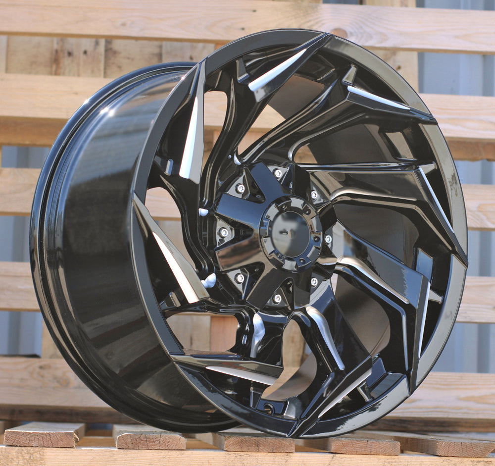 Alu kola pro Offroad FBX203 9x17 6x139.7 ET 110.1 Gloss Black
