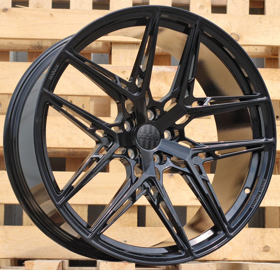 Alu kola HAXER HXF01 22x11.5 5X112 ET37 Black