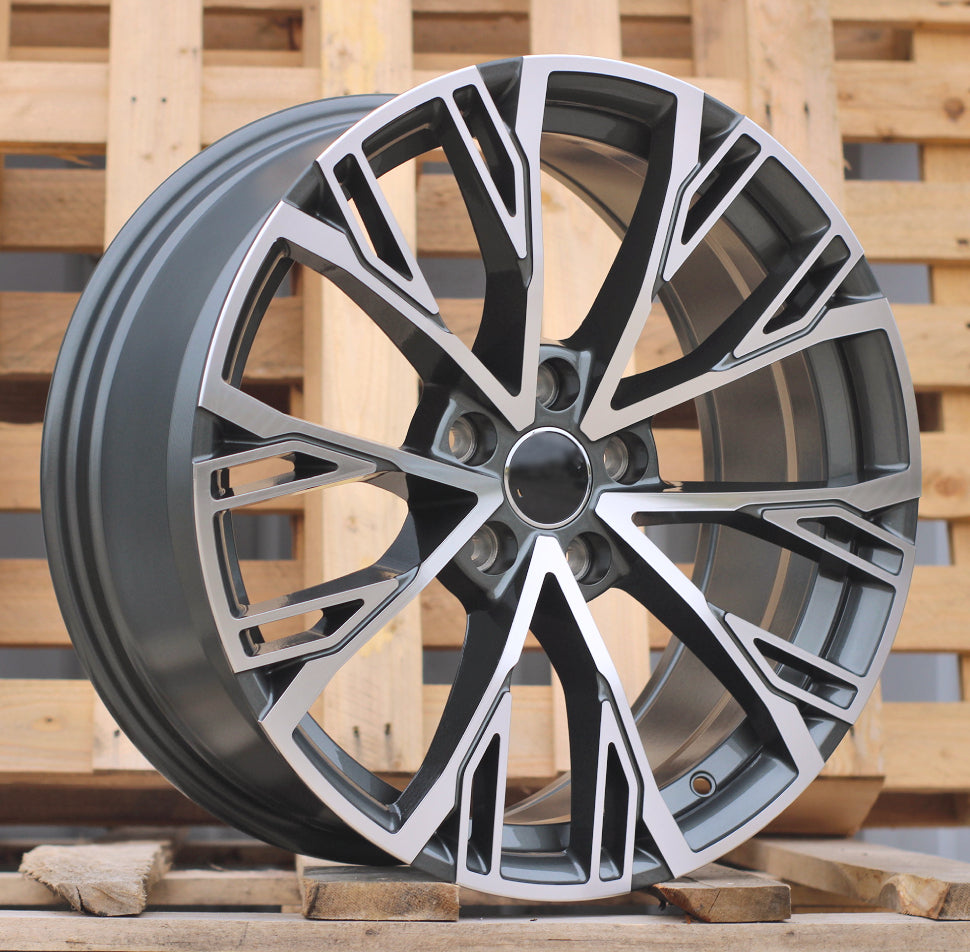Alu kola pro Audi I5170 8x18 5x112 ET40 66.6 Grey Polished