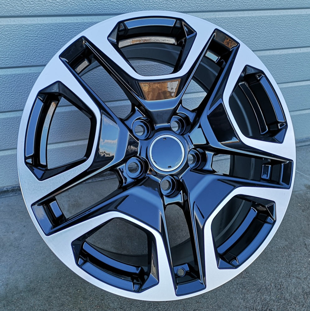 Alu kola pro Toyota A5567 7x17 5x114.3 ET35 60.1 Black Polished