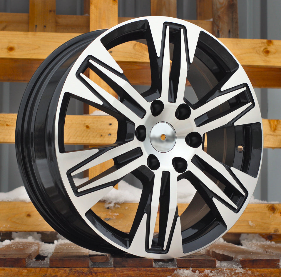 Alu kola pro Ford IN3606F 6.5x17 6x120 ET50 74.1 Black Polished
