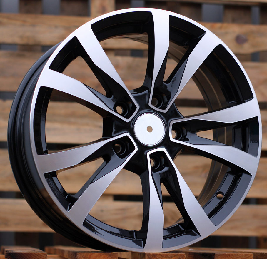 Alu kola pro Opel BK533 6.5x16 5x105 ET39 Black Polished