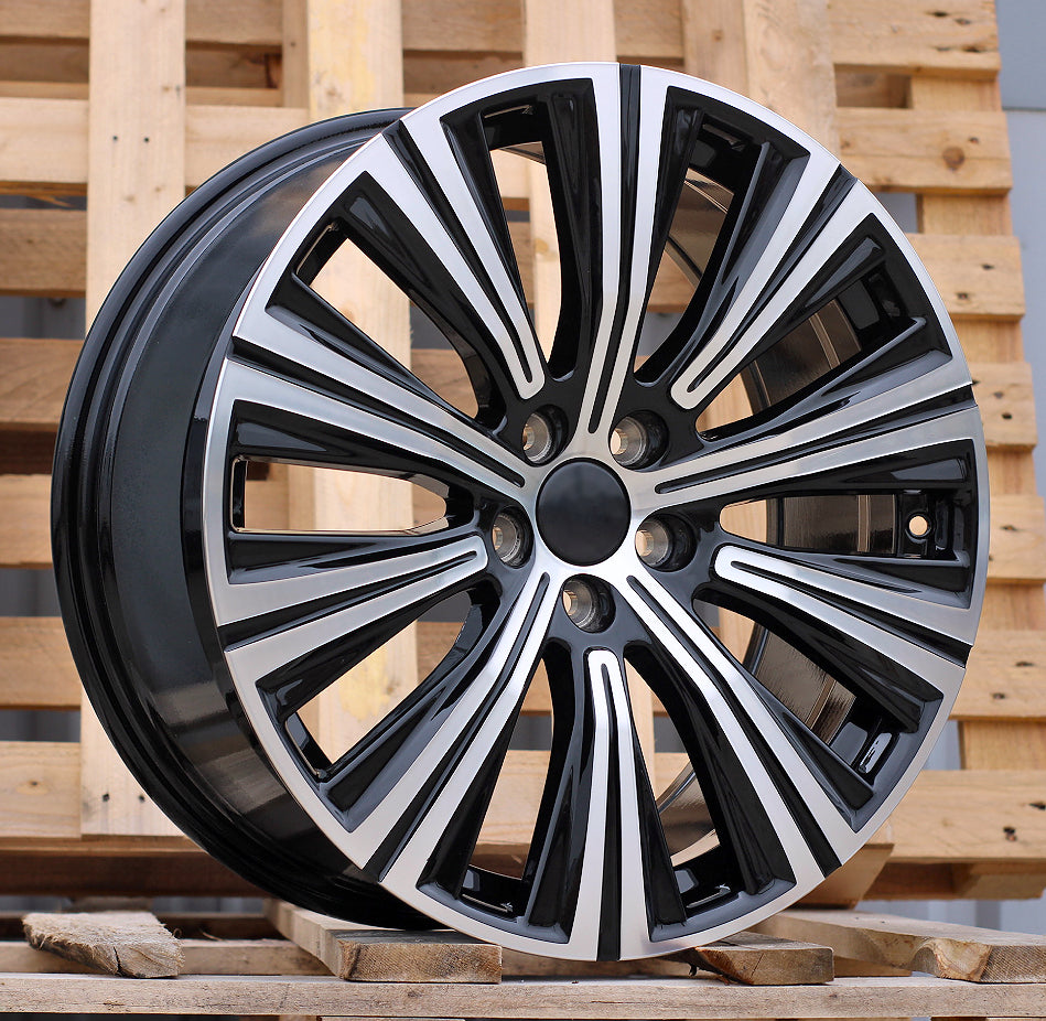 Alu kola pro Volvo H3337F 8.5x19 5x108 ET47 63.4 Black Polished