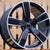 Alu kola pro Porsche FB0472J 9.5x21 5x130 ET46 71.6 Black Polished