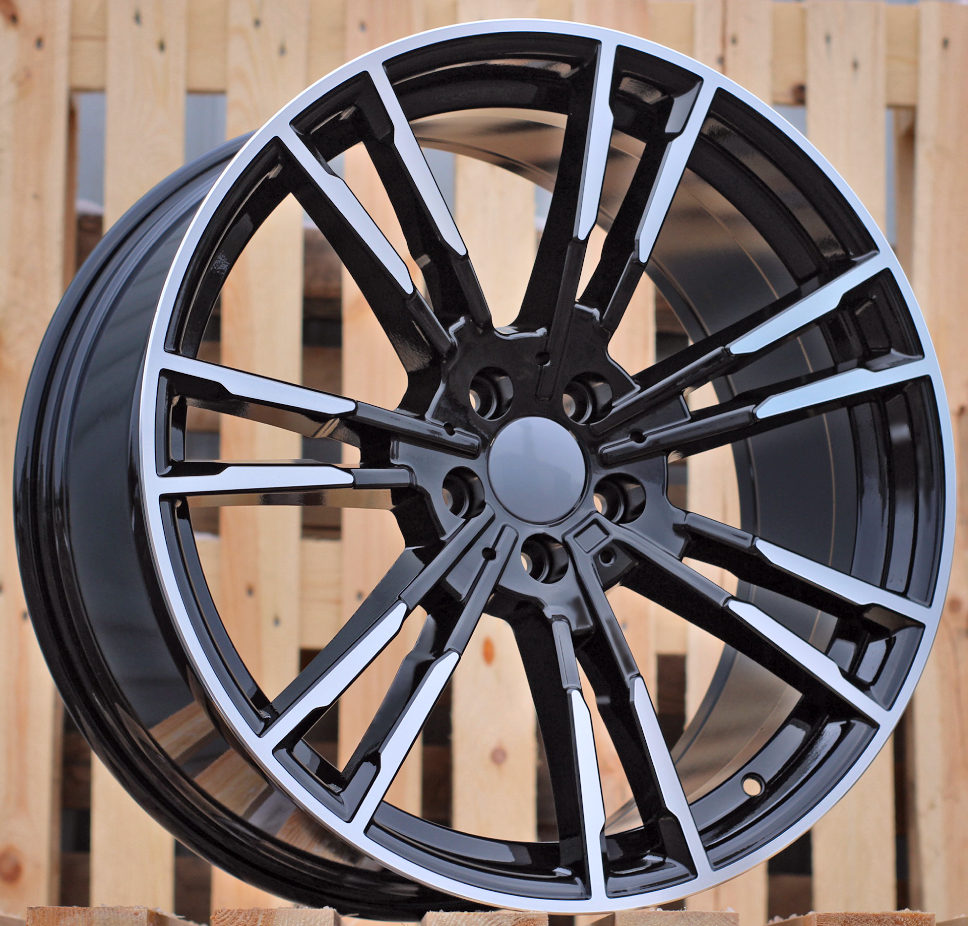 Alu kola pro BMW A7065 8.5x19 5x112 ET27 Black Polished