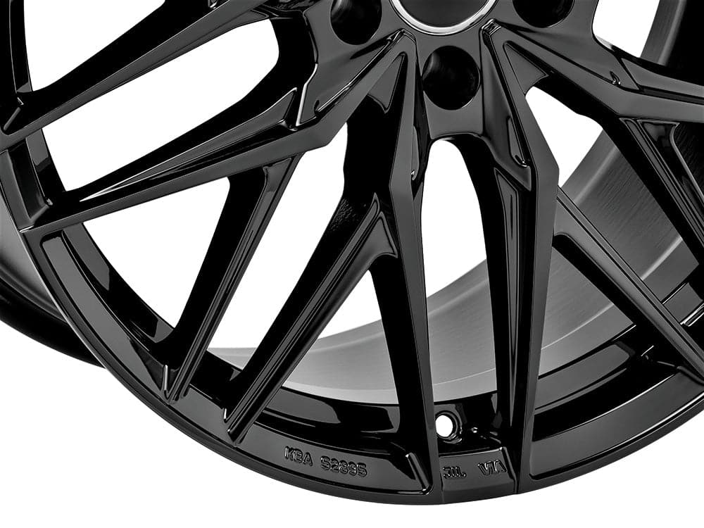 Alu kola MSW 50 9.5x22 5x112 ET41 Gloss Black-Alu kola-WheelsUp