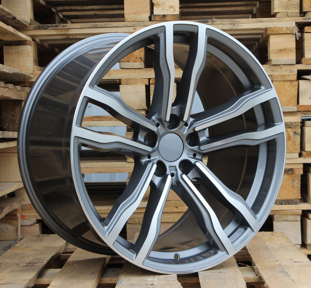 Alu kola pro BMW BY588 8.5x19 5x120 ET30 Grey Polished & Powder Coating