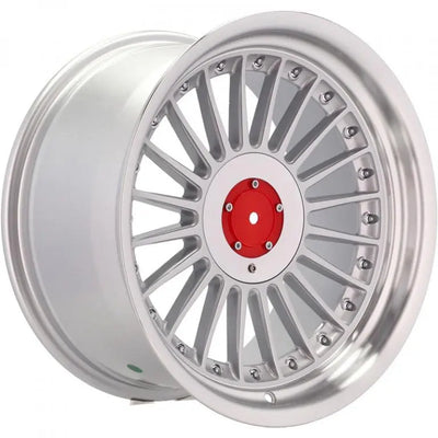 Alu kola pro BMW 7307F 8x17 5x120 ET20 74.1 Silver & Polished Lip