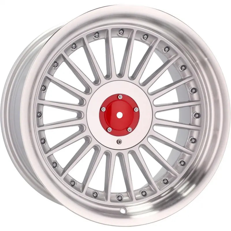Alu kola pro BMW 7307F 8x17 5x120 ET20 74.1 Silver & Polished Lip | Wheelsup.cz