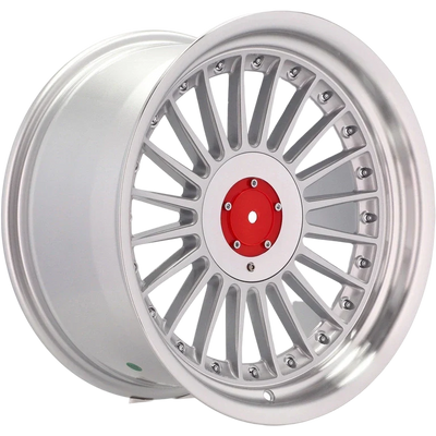 Alu kola pro BMW 7307F 8x17 5x120 ET20 74.1 Silver & Polished Lip | Wheelsup.cz