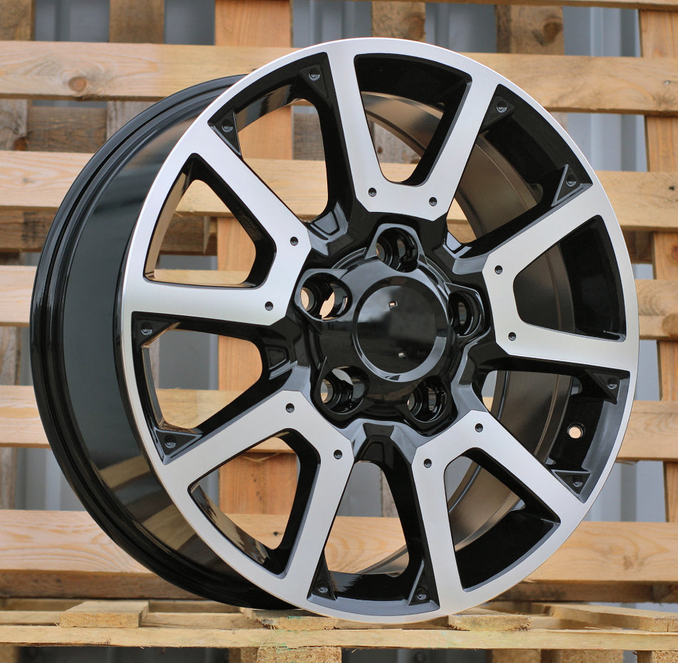 Alu kola pro Offroad B1380 8.5x20 5x150 ET55 110.1 Black Polished