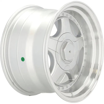 Alu kola pro BMW 7813F 8.5x17 5x120 ET20 74.1 Silver & Polished Lip | Wheelsup.cz