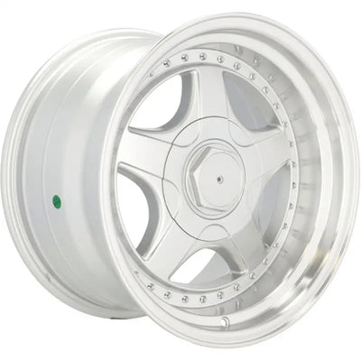 Alu kola pro BMW 7813F 8.5x17 5x120 ET20 74.1 Silver & Polished Lip | Wheelsup.cz