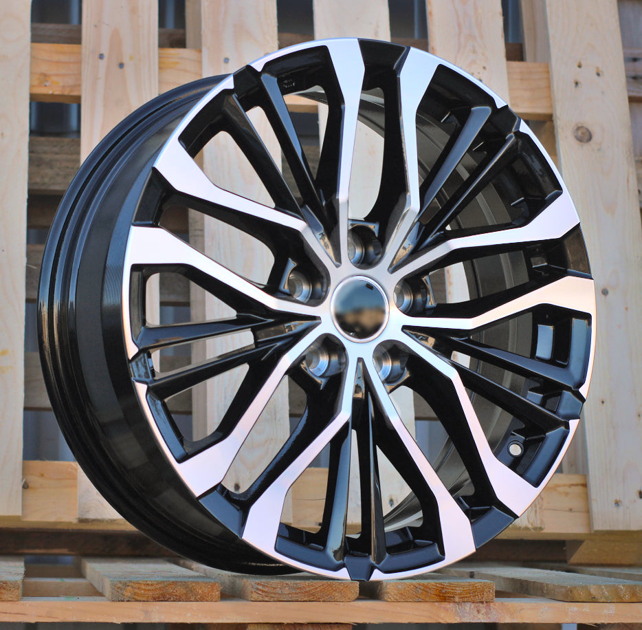 Alu kola pro Toyota H3272F 7x18 5x114.3 ET35 60.1 Black Polished