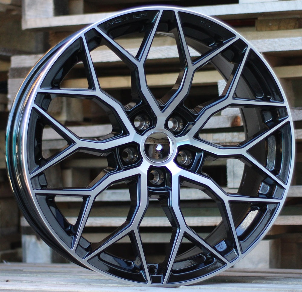 Alu kola pro Racing Line H4101 8.5x19 5x108 ET40 Black Polished