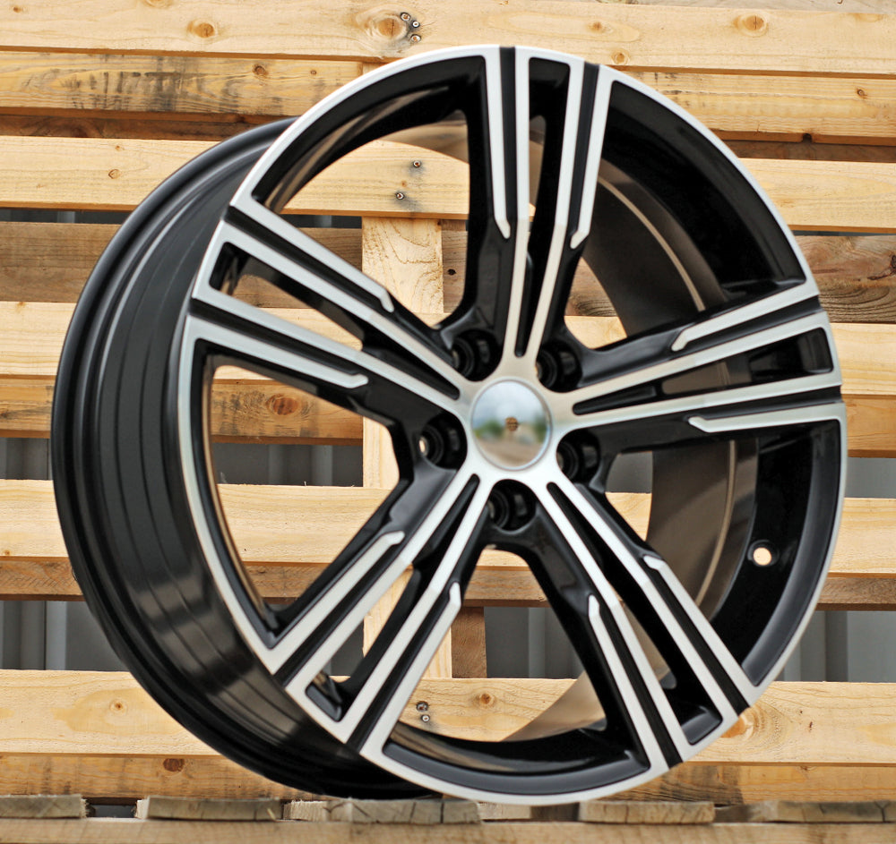Alu kola pro Volvo FE184 8x19 5x108 ET42 63.4 černá