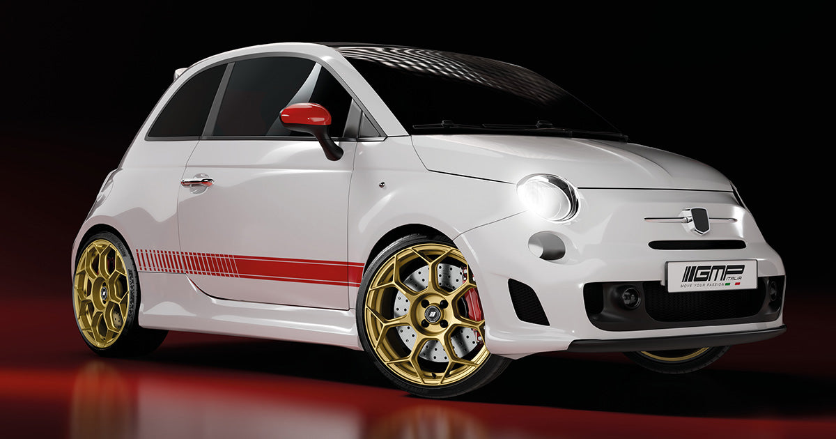 Alu kola GMP Raceway 8x18 5x108 ET45 75 bianco corsa