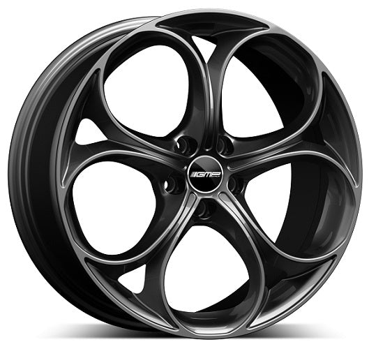 Alu kola GMP Drake 8x18 5x110 ET40 65.1 glossy anthracite dark