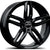 Alu kola GMP Fasten 8x18 5x112 ET45 66.6 glossy black