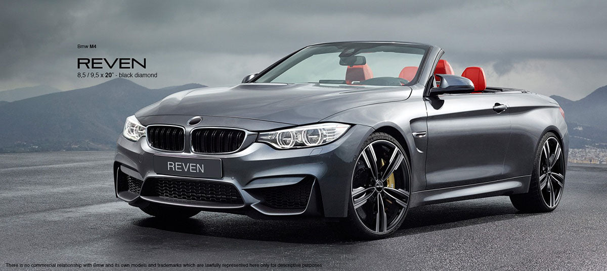 Alu kola GMP Reven 8x18 5x120 ET43 72.6 black diamond | Wheelsup.cz