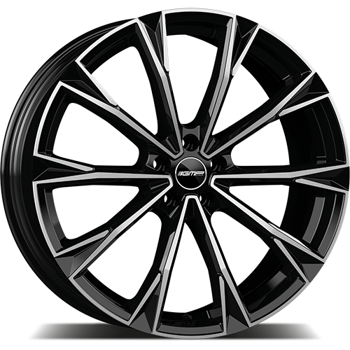 Alu kola GMP Totale 8x19 5x112 ET35 66.5 black diamond